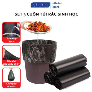 Set 3 cuộn túi đựng rác tự phân huỷ hàng Việt Nam siêu tiện lợi