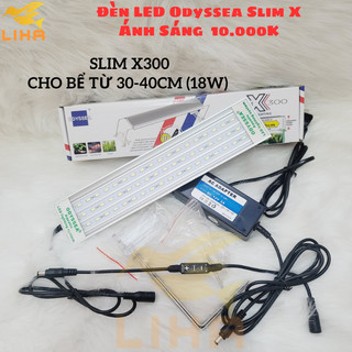 Đèn led odyssea slim x300 - đèn led máng thủy sinh cao cấp cho hồ cá