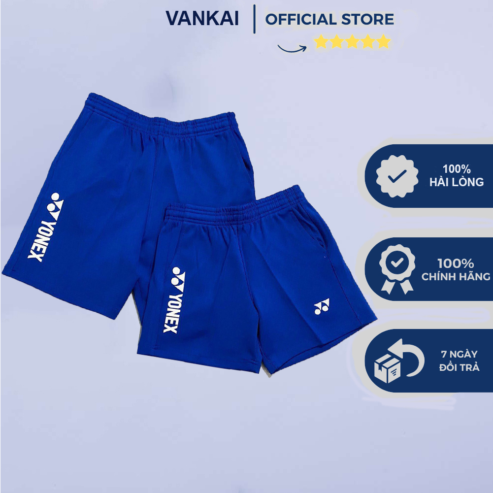Quần thể thao nam nữ Yonex nhiều màu chất vải mát co giãn 4 chiều phù hợp vận động ngoài trời