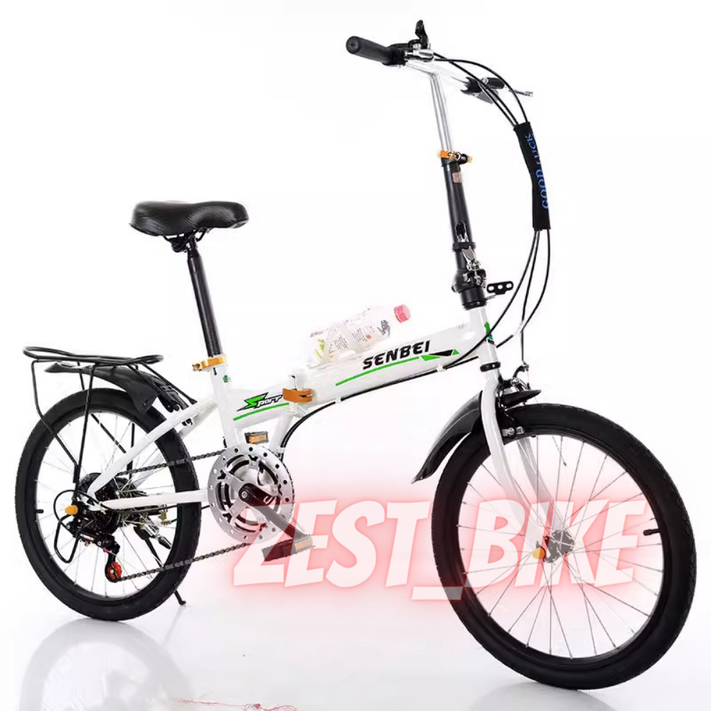 Xe đạp gấp gọn SENBEI khung cacbon cao cấp ZEST_Bike VAN08
