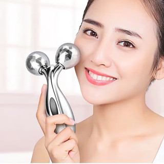 Cây Lăn Massage Mặt 3D Loại Lớn - Mát Xa Đẹp Da, Tạo Cằm V-Line, Thon Gọn Đùi, Giảm Mỡ Bụng
