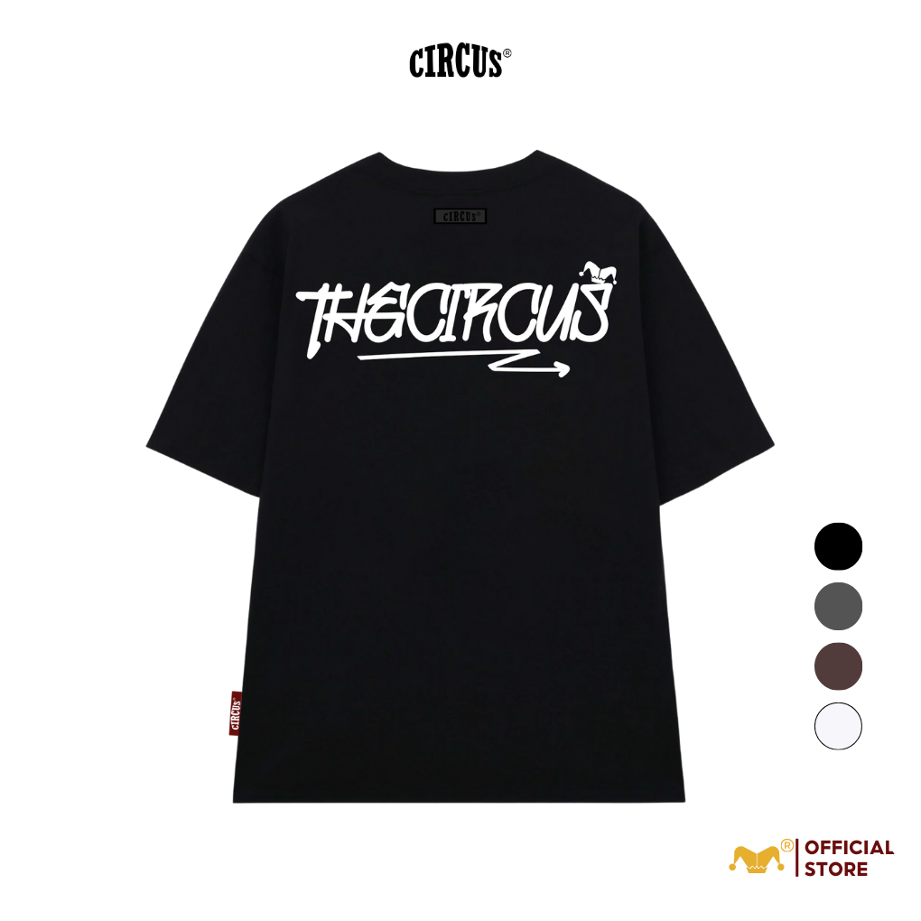 Áo thun unisex oversize Local Brand Circus 100% Cotton - Mã Basic B09