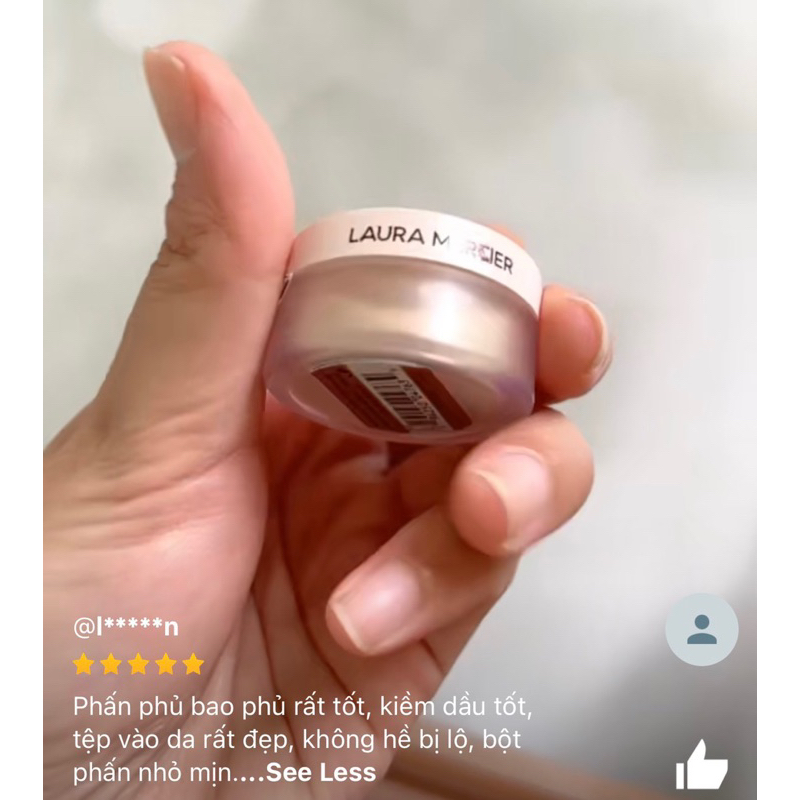 Phấn phủ Laura mini