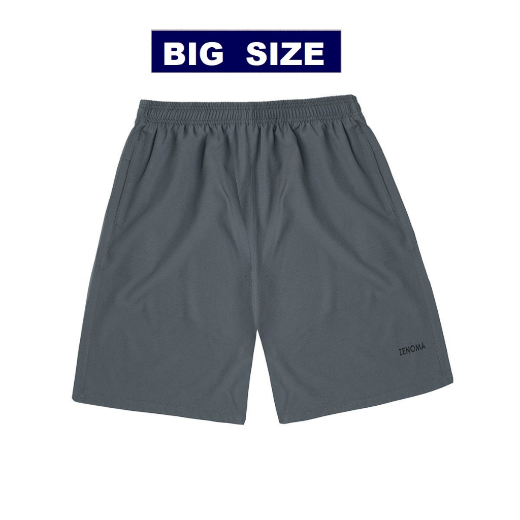 Quần Short Nam Big Size, Quần Đùi Cho Người Béo 75 đến 105kg Vải Gió Dù Co Giãn Thoáng Khí-D063