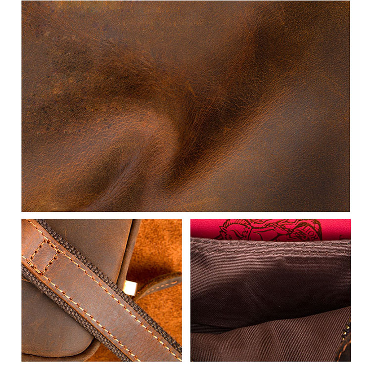 Túi đeo chéo nam nữ da bò thật 100% kiêm túi cầm tay cho nam Haviza JOY