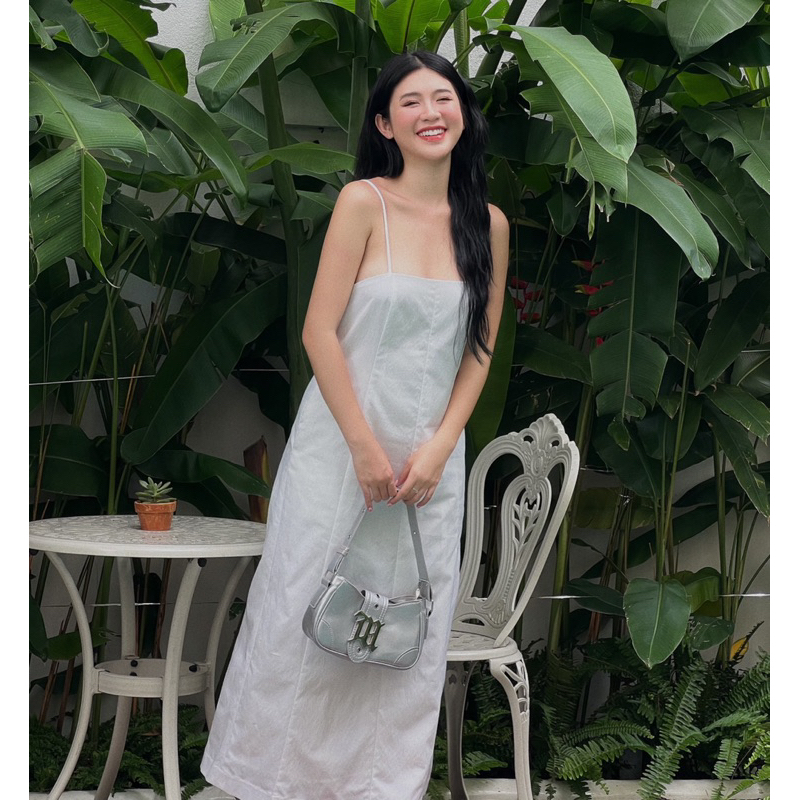 Váy hai dây dáng suông dài siêu cá tính || HELLY DRESS