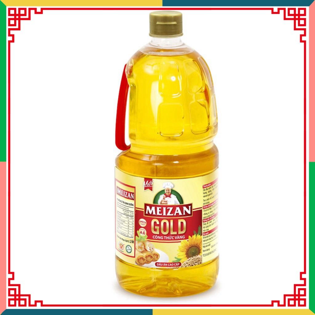 HÀNG CHÍN HÃNG - Dầu ăn Meizan Gold và Meizan đậu nành 2L,1L_THÁI HÀ C001