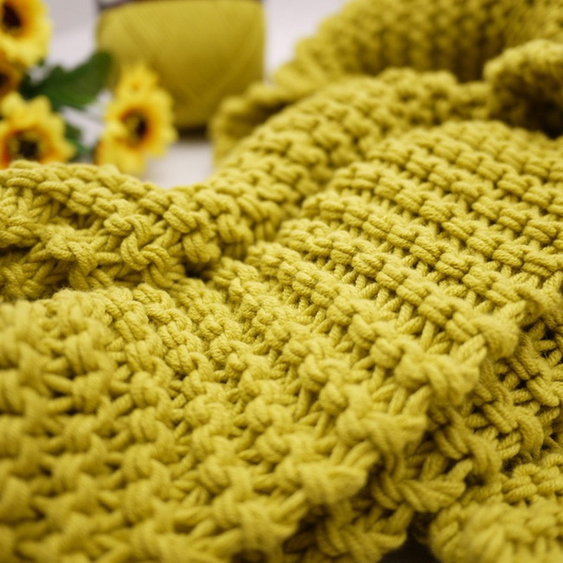 Len Milk Cotton Cuộn To 125gr - Loại 1