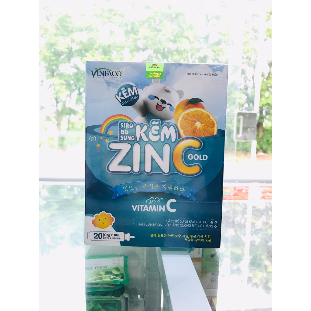 Siro bổ sung Kẽm ZINC GOLD .