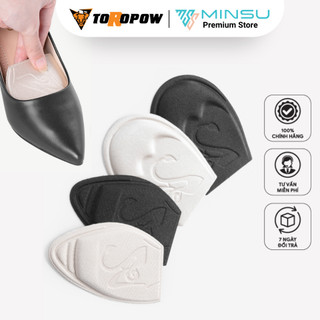 Miếng Lót Mũi Giày Cao Gót, Thể Thao Nữ 4D MINSU M5506 Đệm êm, thấm hút mồ hôi, chống đau ngón chân, giảm bị rộng