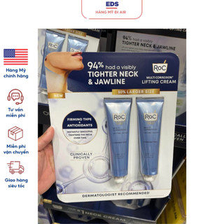 Kem dưỡng nâng cơ làm săn chắc vùng da mặt, hàm, cổ RoC Multi Correxion Lifting Cream - EDS Hàng Mỹ