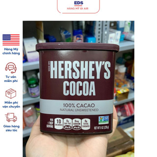 Bột ca cao nguyên chất date 2025 hershey's cocoa - eds hàng mỹ