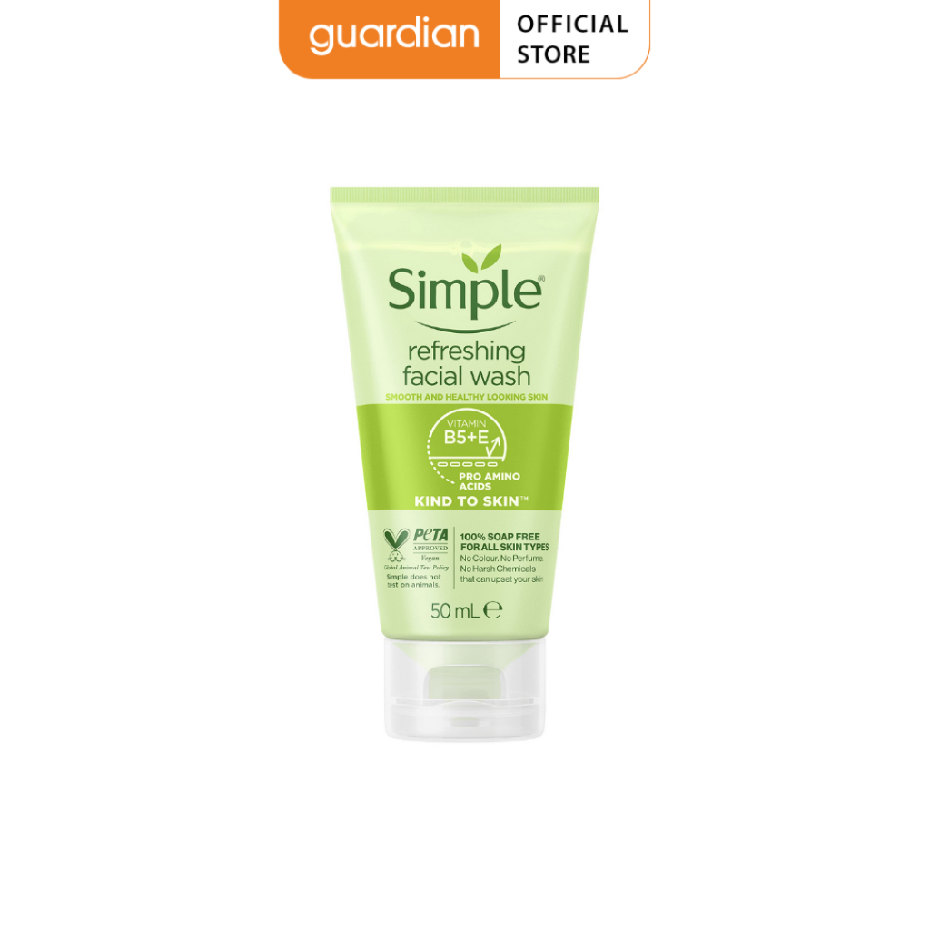 [Hàng Tặng Không Bán] Sữa Rửa Mặt Simple Kind To Skin Refreshing Facial Wash Gel 50Ml