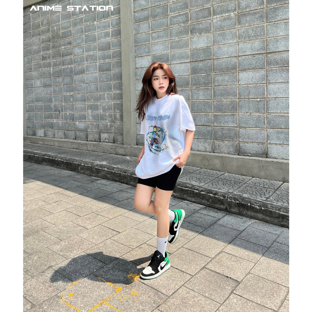 Áo Thun Tanjiro | Anime Kimetsu No Yaiba - Áo Phông Basic Tee phông nam nữ tay lỡ