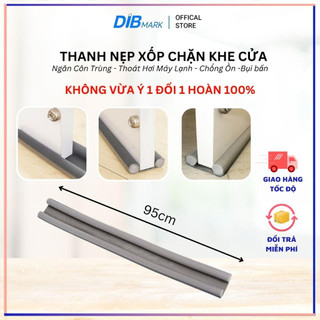 Thanh nẹp xốp chặn khe cửa, đệm cửa ngăn côn trùng, thoát hơi máy lạnh, chống ồn, bụi bẩn 95cm DIB