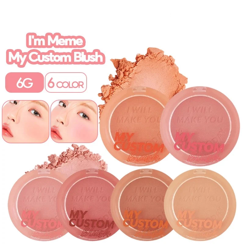 Phấn Má Hồng Dạng Nén Siêu Xinh I'm Meme My Custom Blush 6g