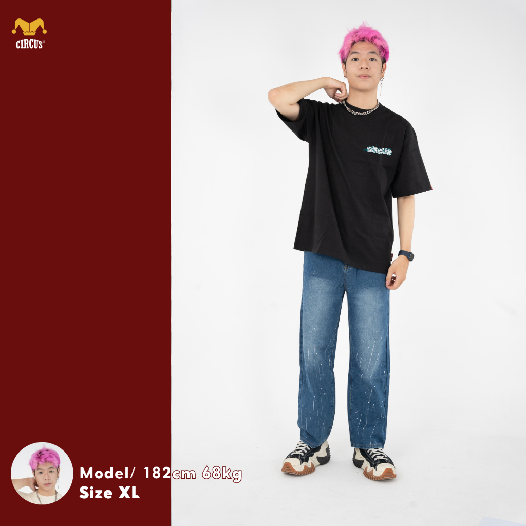 Áo thun unisex oversize Local Brand Circus 100% Cotton - Mã Graphic G07