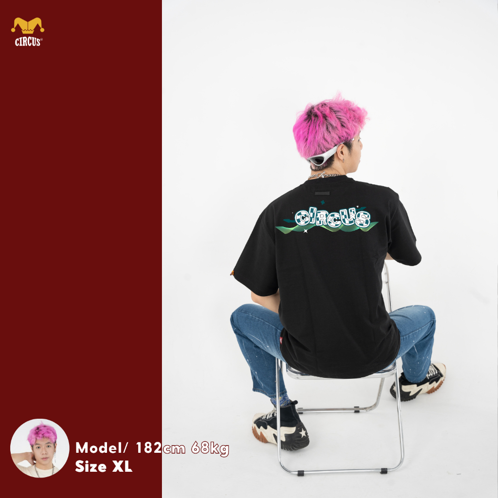 Áo thun unisex oversize Local Brand Circus 100% Cotton - Mã Graphic G07