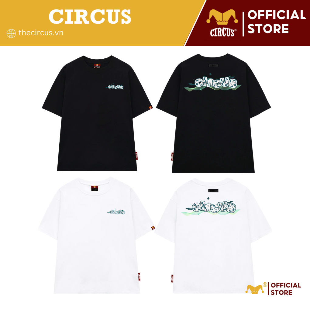 Áo thun unisex oversize Local Brand Circus 100% Cotton - Mã Graphic G07