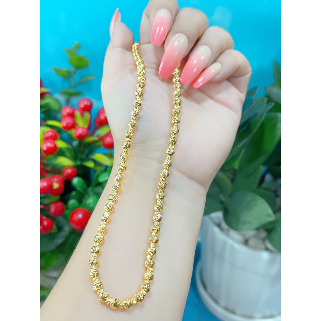 Dây chuyền bi mạ 18k cao cấp đủ kiểu