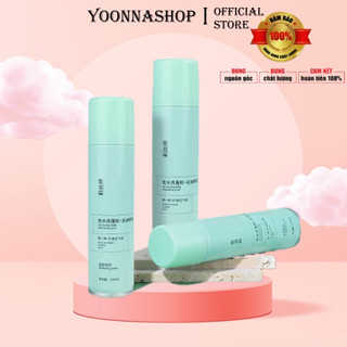 Dầu gội khô dạng xịt, dầu gội đầu khô không bết dính phồng tóc | Chai xịt tóc Thơm Mượt Lencolor 150ml Bồng bềnh Suốt 8h