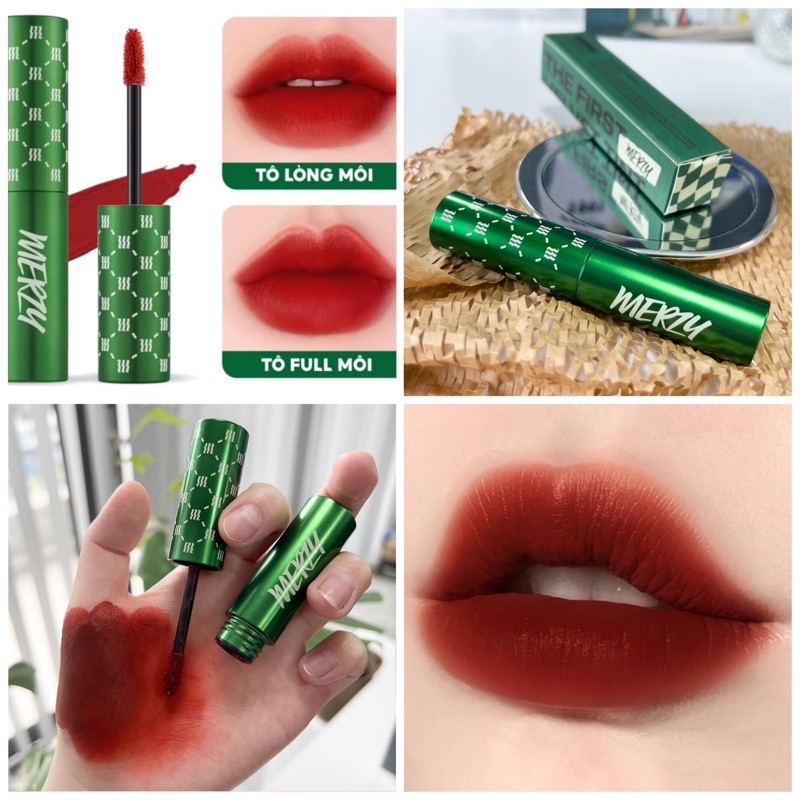 Son Kem Lì, Siêu Mịn Hàn Quốc Merzy The First Velvet Tint