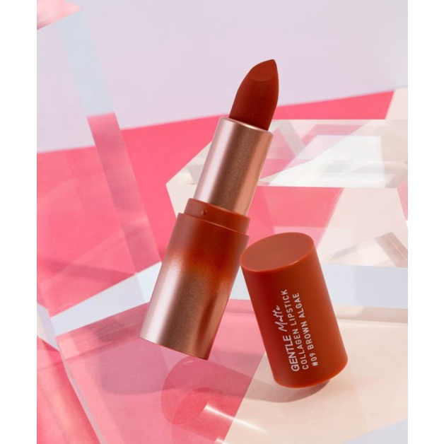 Son Thỏi Lì , Bền Màu , Lâu Trôi Baby Bright Gentle Matte 3.6g