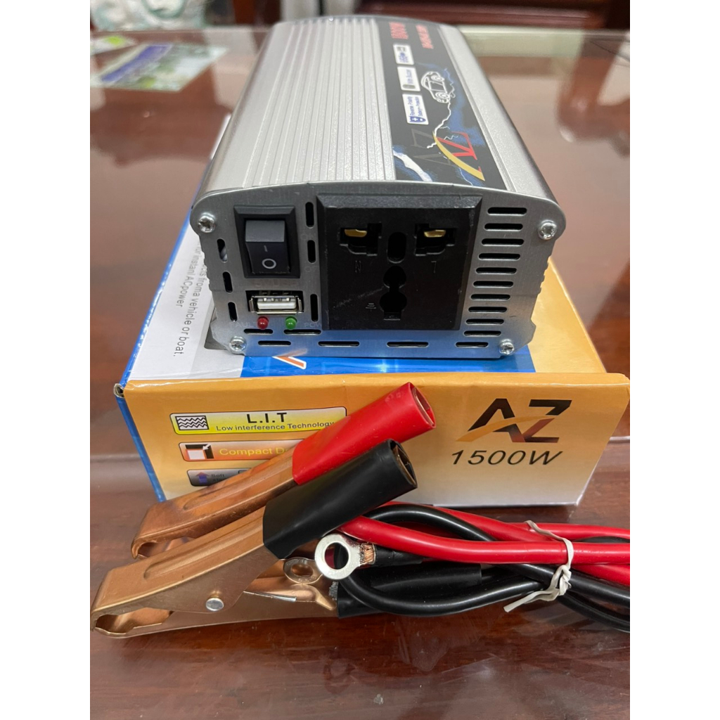 Bộ kích điện 12v lên 220v 1500w