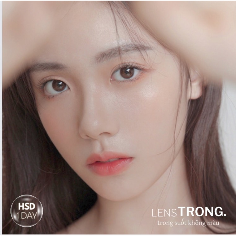 Kính áp tròng 1 ngày KHÔNG MÀU - TRONG SUỐT | Lens cận một ngày | LENSFORGIRLSS