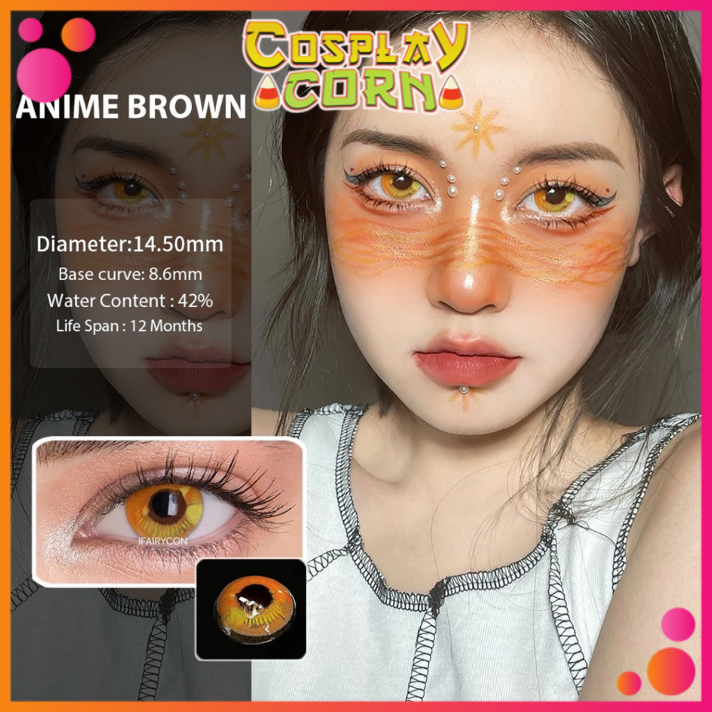 Lens Coscon hóa trang nhiều màu nhiều độ cận  - CORNCOSPLAY