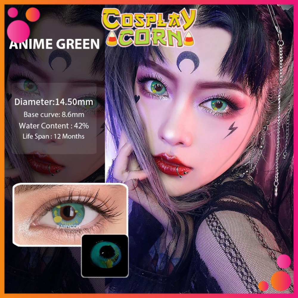 Lens Coscon hóa trang nhiều màu nhiều độ cận  - CORNCOSPLAY