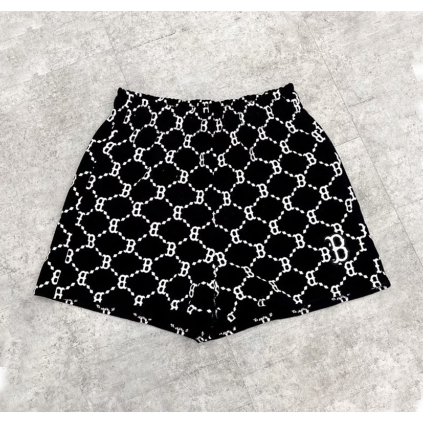 Quần đùi MLB NY xuất phông cotton sang xịn mịn cao cấp