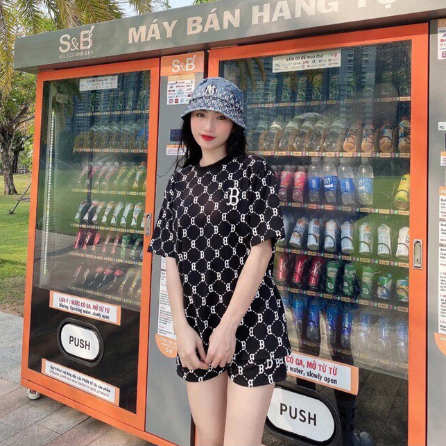 Áo thun MLB NY xuất phông cotton sang xịn mịn Full Tag Mác