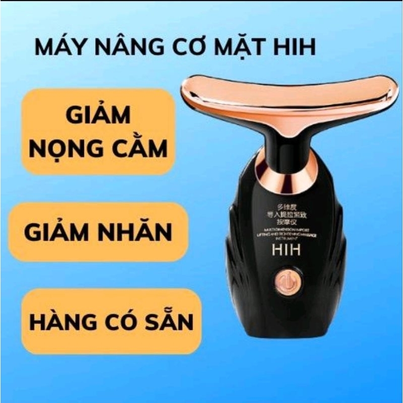 Máy Massage nâng cơ mặt, Máy đẩy tinh chất tăng sinh collagen, thon gọn mặt, Xóa mờ nếp nhăn, trẻ hóa làn da hiệu quả.