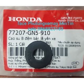 Cao su B đệm bản lề yên xe Dream Honda