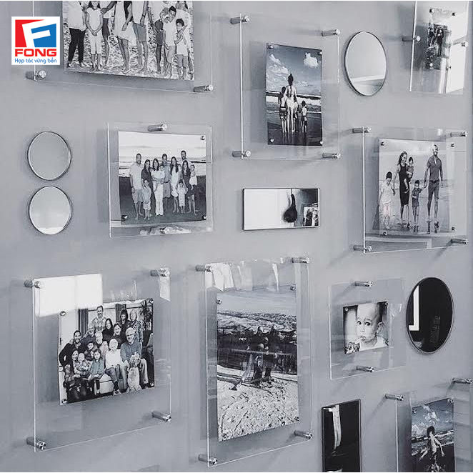 Khung ảnh mica treo tường nhiều loại kích thước A5, A4, A3