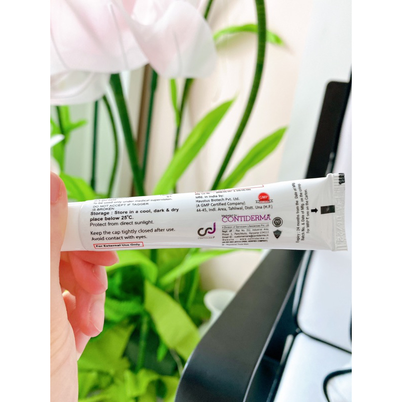 Contiderma Adapalene and Clindamycin Gel Aldocont C chấm mụn 15g