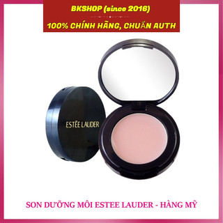 Son dưỡng estee lauder mini dạng hũ kèm gương mùi thơm kẹo ngọt - không hộp