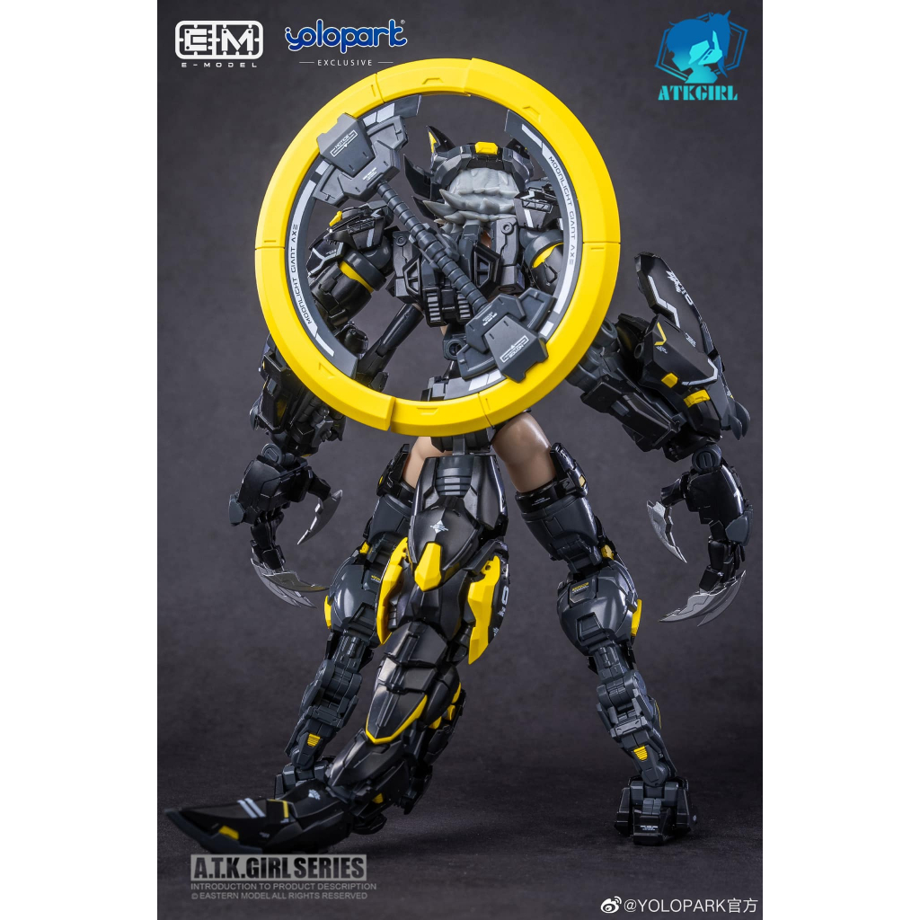 Mô Hình Lắp Ráp YoloPark A.T.K Girl Fenrir Stealth Version E-Model 1/12 Model Kit
