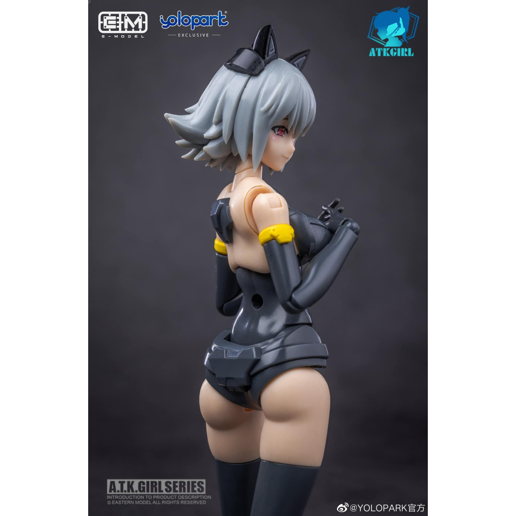 Mô Hình Lắp Ráp YoloPark A.T.K Girl Fenrir Stealth Version E-Model 1/12 Model Kit