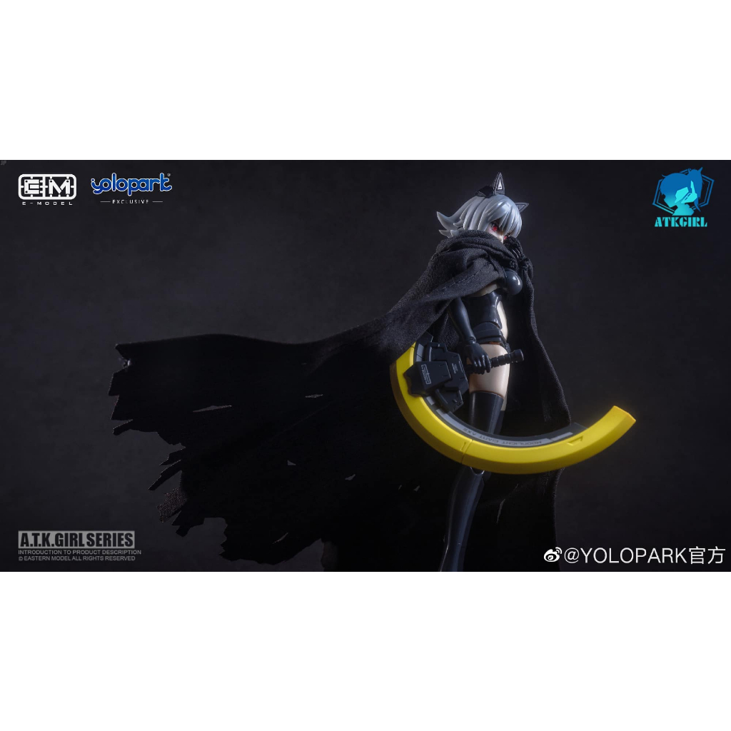 Mô Hình Lắp Ráp YoloPark A.T.K Girl Fenrir Stealth Version E-Model 1/12 Model Kit