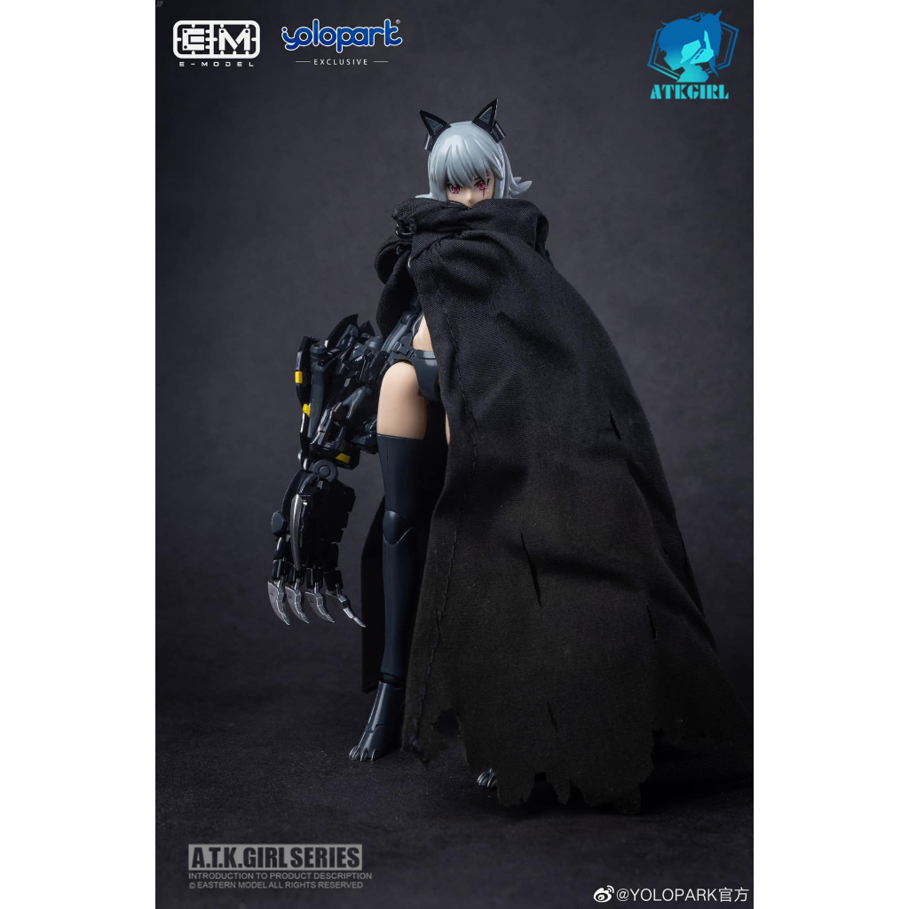 Mô Hình Lắp Ráp YoloPark A.T.K Girl Fenrir Stealth Version E-Model 1/12 Model Kit