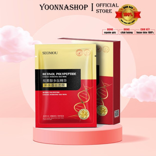(SET 5 cái) Mặt nạ dưỡng da Retinol SEOMOU giảm mụn chống lão hoá, nuôi dưỡng tái tạo da A113