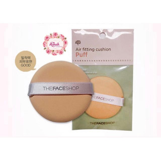 Bông phấn cushion the face shop air puff second skin