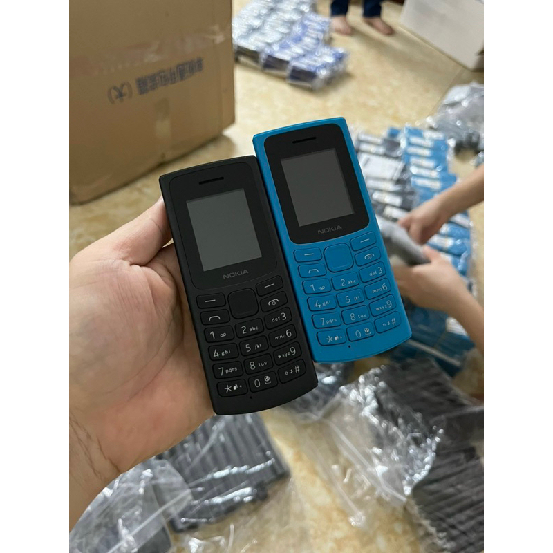Điện thoại nokia 105 4G  Máy mới full box 2sim, Loa To - Sóng Khoẻ, Giá Rẻ - Bảo hành 12 tháng.