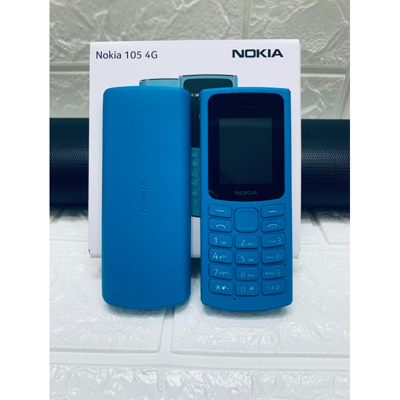 Điện thoại nokia 105 4G  Máy mới full box 2sim, Loa To - Sóng Khoẻ, Giá Rẻ - Bảo hành 12 tháng.