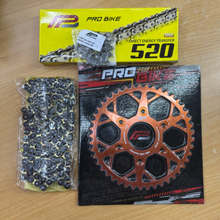 Nhông sên dĩa pro-bike 7075 cho ktm duke 200-390