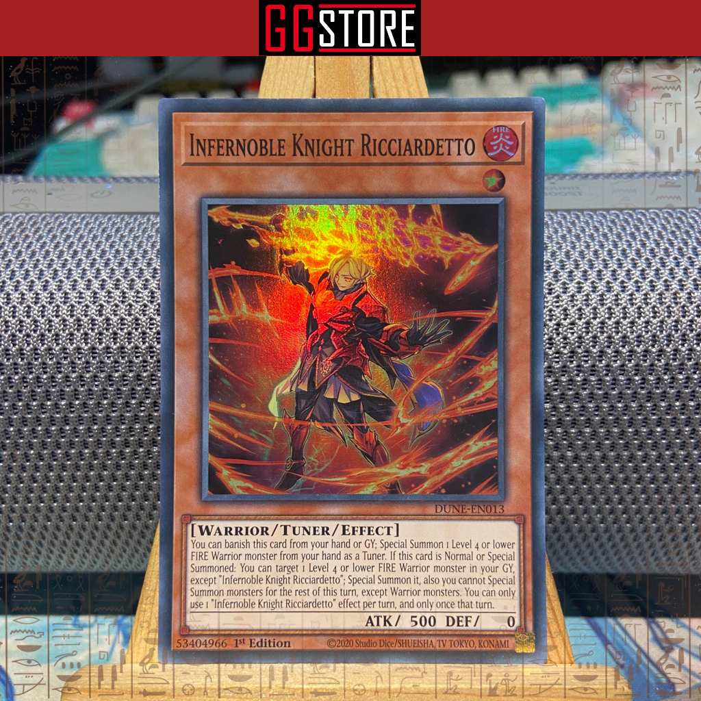 Infernoble Knight Ricciardetto - DUNE-EN013 - Super Rare 1st Edition