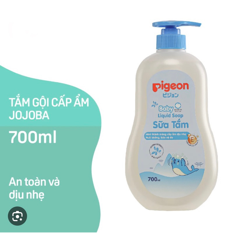 Sữa tắm Pigeon Baby hoa hướng dương 700ml