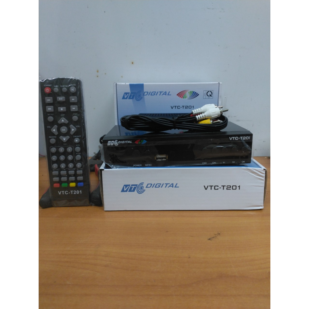 Truyền hình mặt đất kỹ thuật số VTC Digital T201 bh 12 tháng